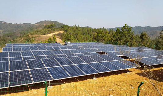 AKCOME Qidong PV Poverty Alleviation Power Station (51 village-level poverty alleviation power stations), with a total installed capacity of 3.06MW, has an estimated annual electricity production of 2